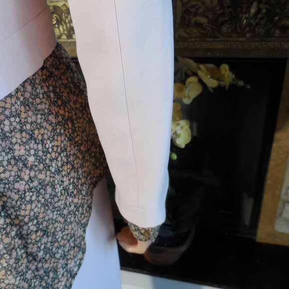 New Moschino CheapandChic Blush Pink Skirt Suit w/Under Blouse Builded In Size 6 - Picture 12 of 16